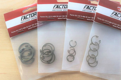 Factor 55 10512 Internal Snap Rings For ProLink XXL | Universal Factor 55 10512 Internal Snap Rings For ProLink XXL | Universal
