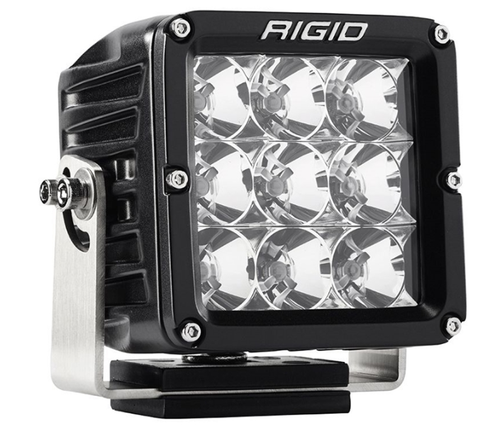 Rigid 321113 D-XL PRO LED Light Flood Optic Surface Mount Black Housing Single | Universal Rigid 321113 D-XL PRO LED Light Flood Optic Surface Mount Black Housing Single | Universal