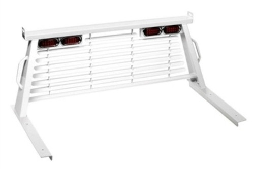 B&W PUCP7543WA Cab Protector - White | 2020-2021 GM Silverado/Sierra 2500HD/3500HD B&W PUCP7543WA Cab Protector - White | 2020-2021 GM Silverado/Sierra 2500HD/3500HD