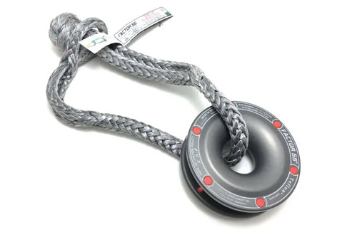 Factor 55 00264 Rope Retention Pulley & Standard Duty Soft Shackle Combo | Universal Factor 55 00264 Rope Retention Pulley & Standard Duty Soft Shackle Combo | Universal