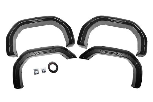 Rough Country A-G12011-G6M Defender Fender Flares (Titanium Rush) | 2020-2025 Sierra 2500HD/3500HD Rough Country A-G12011-G6M Defender Fender Flares (Titanium Rush) | 2020-2025 Sierra 2500HD/3500HD