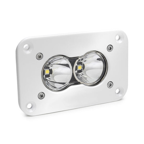 Baja Designs 481006WT LED Work Light Flush Mount Clear Lens Work/Scene Pattern White S2 Pro | Universal Baja Designs 481006WT LED Work Light Flush Mount Clear Lens Work/Scene Pattern White S2 Pro | Universal