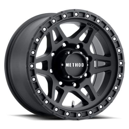 Method MR31289088518 312 18x9 inch Matte Black 18mm Offset Wheel | 2011-2024 GM Silverado/Sierra 2500HD/3500HD Method MR31289088518 312 18x9 inch Matte Black 18mm Offset Wheel | 2011-2024 GM Silverado/Sierra 2500HD/3500HD