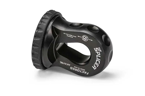 Factor 55 00352-04 Splicer Shackle Mount Black | Universal Factor 55 00352-04 Splicer Shackle Mount Black | Universal