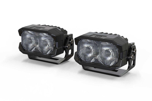 Morimoto BAF116 HXB Wide Beam 2Banger LED Pods - White Pair | Universal Morimoto BAF116 HXB Wide Beam 2Banger LED Pods - White Pair | Universal