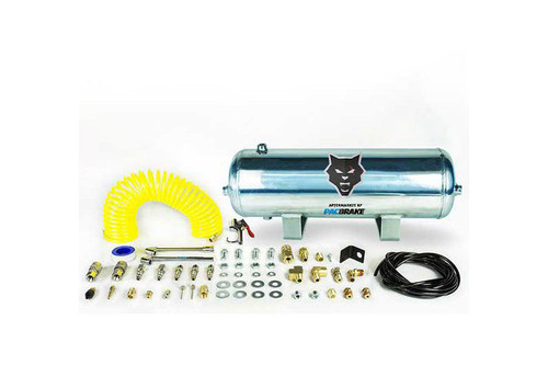 PacBrake HP10267 2-1/2 Gallon Aluminum Premium Air Tank Kit | Universal PacBrake HP10267 2-1/2 Gallon Aluminum Premium Air Tank Kit | Universal