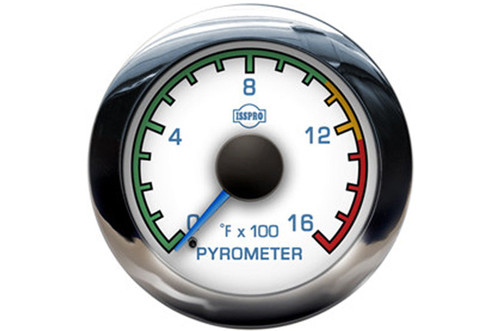 Isspro R13021 EV2 2-1/16 inch 0-1600F Pyrometer with Pre-Turbo Color-Band Gauge Kit | Universal Isspro R13021 EV2 2-1/16 inch 0-1600F Pyrometer with Pre-Turbo Color-Band Gauge Kit | Universal