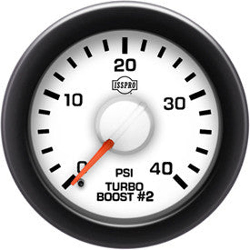 Isspro R14377 EV2 2-1/16 inch 0-40PSI Turbo Boost #2 Gauge | Universal Isspro R14377 EV2 2-1/16 inch 0-40PSI Turbo Boost #2 Gauge | Universal