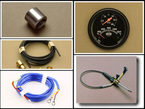 Isspro R609-10 3 inch Turbocator 300-1500F 0-30PSI Mechanical Boost Gauge with 10 inch Lead Wire | Universal Isspro R609-10 3 inch Turbocator 300-1500F 0-30PSI Mechanical Boost Gauge with 10 inch Lead Wire | Universal