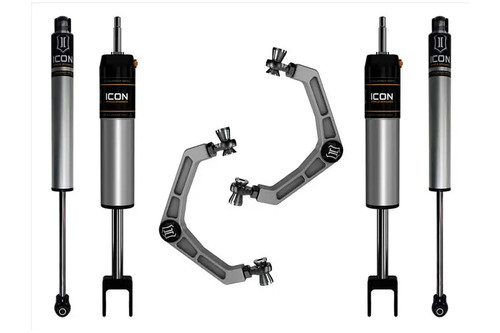 ICON K78351 0-2 inch Stage 1 Suspension System with Billet UCAs | 2020-2025 GM Silverado/Sierra 2500HD/3500HD 6.6L Duramax ICON K78351 0-2 inch Stage 1 Suspension System with Billet UCAs | 2020-2025 GM Silverado/Sierra 2500HD/3500HD 6.6L Duramax