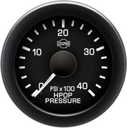 Isspro R16255 EV2 2-1/16 inch 0-4000PSI Hpop Pressure Gauge - Black Face Black Bezel | Universal Isspro R16255 EV2 2-1/16 inch 0-4000PSI Hpop Pressure Gauge - Black Face Black Bezel | Universal
