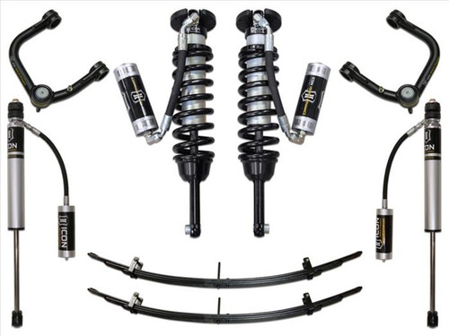 ICON Stage 4 Suspension System w/ Tubular UCA Toyota Tacoma 2005-2015 0-3.5"/ 2016+ 0-2.75" ICON Stage 4 Suspension System w/ Tubular UCA Toyota Tacoma 2005-2015 0-3.5"/ 2016+ 0-2.75"
