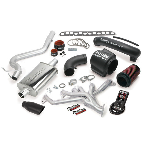 Banks Power Powerpack 98-99 Jeep 4.0L Wrangler w/ Automind - Black Tip Banks Power Powerpack 98-99 Jeep 4.0L Wrangler w/ Automind - Black Tip