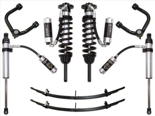 ICON Stage 6 Suspension System w/ Tubular UCA Toyota Tacoma 2005-2015 0-3.5"/ 2016+ 0-2.75" ICON Stage 6 Suspension System w/ Tubular UCA Toyota Tacoma 2005-2015 0-3.5"/ 2016+ 0-2.75"