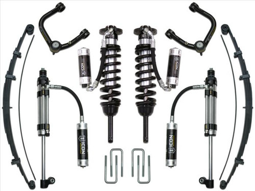 ICON Stage 10 Suspension System w/ Tubular UCA Toyota Tacoma 2005-2015 0-3.5"/ 2016+ 0-2.75" ICON Stage 10 Suspension System w/ Tubular UCA Toyota Tacoma 2005-2015 0-3.5"/ 2016+ 0-2.75"