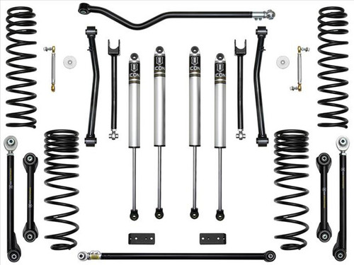 ICON Stage 5 Suspension System Tubular 2.5" 2020+ Jeep Gladiator ICON Stage 5 Suspension System Tubular 2.5" 2020+ Jeep Gladiator