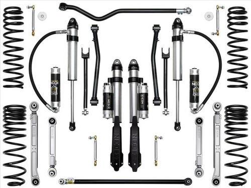 ICON Stage 8 Suspension System Billet 2.5" 2020+ Jeep Gladiator ICON Stage 8 Suspension System Billet 2.5" 2020+ Jeep Gladiator