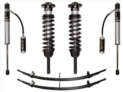 ICON Stage 2 Suspension System Toyota Tacoma 2005-2015 0-3.5"/ 2016+ 0-2.75" ICON Stage 2 Suspension System Toyota Tacoma 2005-2015 0-3.5"/ 2016+ 0-2.75"
