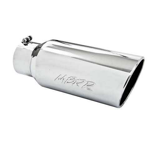 MBRP Tip, 7" O.D. Rolled End, 5" inlet 18" in length, T304 MBRP Tip, 7" O.D. Rolled End, 5" inlet 18" in length, T304