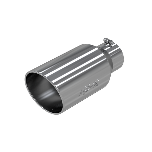 MBRP Tip, 8" O.D. Rolled End, 5" inlet 18" in length, T304 MBRP Tip, 8" O.D. Rolled End, 5" inlet 18" in length, T304