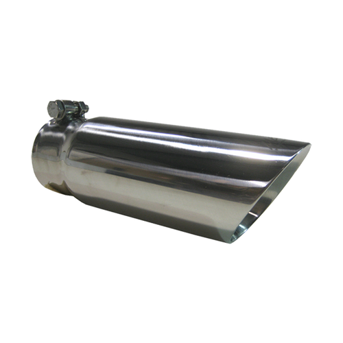 MBRP Tip, 3.5" O.D. Dual Wall Angled End 3" inlet 10" length, T304 MBRP Tip, 3.5" O.D. Dual Wall Angled End 3" inlet 10" length, T304