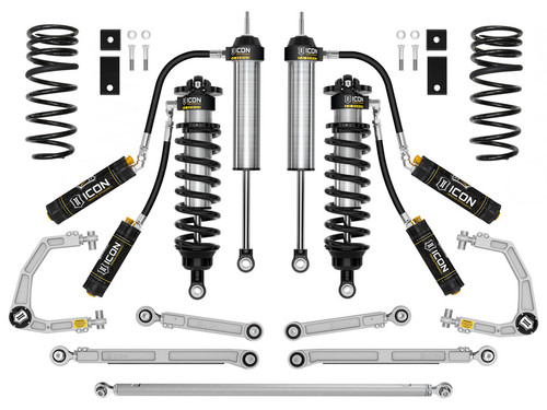 ICON 2022-2023 TUNDRA 1.25-3.25" STAGE 3 3.0 SUSPENSION SYSTEM BILLET (TRD) ICON 2022-2023 TUNDRA 1.25-3.25" STAGE 3 3.0 SUSPENSION SYSTEM BILLET (TRD)