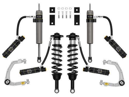 ICON 2022-2023 Toyota Tundra 1.25-3.5" Stage 12 Suspension System Billet ICON 2022-2023 Toyota Tundra 1.25-3.5" Stage 12 Suspension System Billet