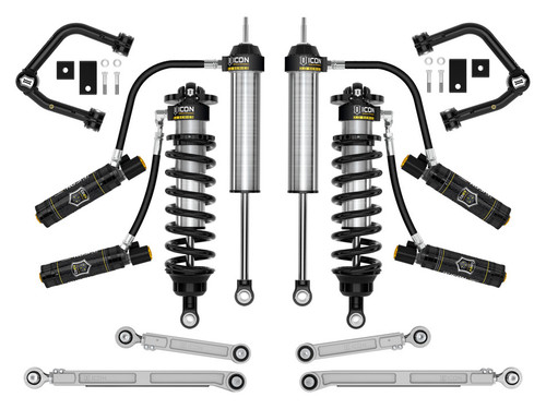 ICON 2022-2023 Toyota Tundra 2-3.25" Stage 5 3.0 Suspension System Tubular ICON 2022-2023 Toyota Tundra 2-3.25" Stage 5 3.0 Suspension System Tubular