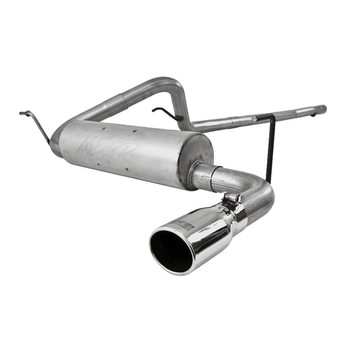 MBRP 2.5" Cat Back, Single Side, AL, Jeep Wrangler 4dr/2 dr 3.8L V6 2007 - 2011 MBRP 2.5" Cat Back, Single Side, AL, Jeep Wrangler 4dr/2 dr 3.8L V6 2007 - 2011
