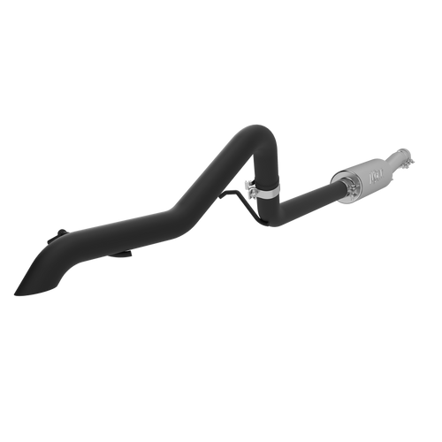 MBRP 2.5" Off-Road Tail Pipe, Muffler before Axle, Black Coated, Jeep Wrangler (JK) 3.8L V6 4dr/2dr 2007 - 2011 MBRP 2.5" Off-Road Tail Pipe, Muffler before Axle, Black Coated, Jeep Wrangler (JK) 3.8L V6 4dr/2dr 2007 - 2011