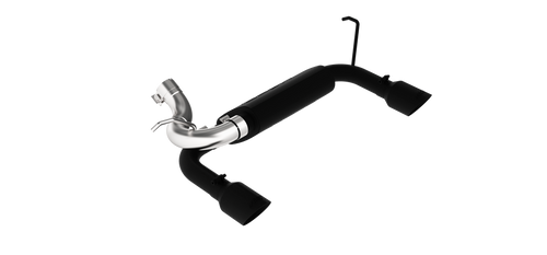 MBRP 2.5" Axle Back, Dual Rear Exit, BLK, Jeep Wrangler/Rubicon, 3.6L/3.8L V6 2007 - 2018 MBRP 2.5" Axle Back, Dual Rear Exit, BLK, Jeep Wrangler/Rubicon, 3.6L/3.8L V6 2007 - 2018