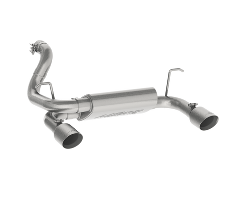 MBRP 2.5" Axle Back, Dual Rear Exit, AL, Jeep Wrangler (JL) 2-DR/4-DR, 3.6L 2018 - 2023 MBRP 2.5" Axle Back, Dual Rear Exit, AL, Jeep Wrangler (JL) 2-DR/4-DR, 3.6L 2018 - 2023