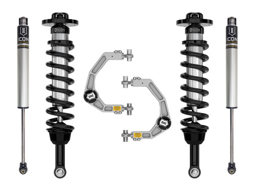 ICON 2021-2023 Ford F150 Tremor 4WD 2.5-3" Stage 1 Suspension System w/ Billet Upper Control Arms ICON 2021-2023 Ford F150 Tremor 4WD 2.5-3" Stage 1 Suspension System w/ Billet Upper Control Arms