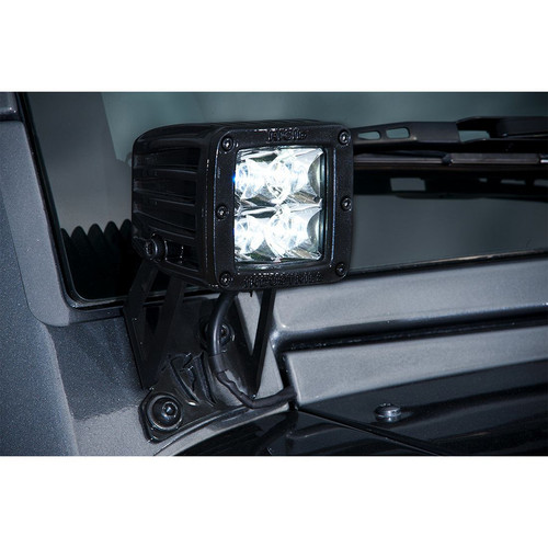 Rigid 2007-2017 Jeep Jk D-Series Pro A-Pillar Mount D-Series Pro Rigid 2007-2017 Jeep Jk D-Series Pro A-Pillar Mount D-Series Pro