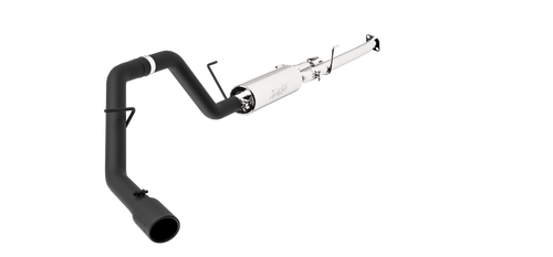 MBRP 3" Cat Back, Single Side, Black Coated, Toyota Tundra 5.7L/4.6L, EC-Std. & SB/CC-SB 2009 - 2021 MBRP 3" Cat Back, Single Side, Black Coated, Toyota Tundra 5.7L/4.6L, EC-Std. & SB/CC-SB 2009 - 2021