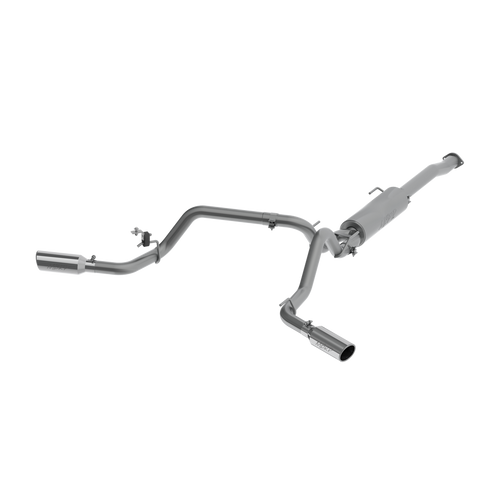 MBRP 3" Cat Back, Dual Split Side, T409, Toyota Tacoma 3.5L 2016 - 2023 MBRP 3" Cat Back, Dual Split Side, T409, Toyota Tacoma 3.5L 2016 - 2023
