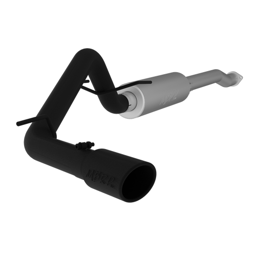 MBRP 3" Cat Back, Single Side Exit, Black, Toyota Tacoma 3.5L 2016 - 2023 MBRP 3" Cat Back, Single Side Exit, Black, Toyota Tacoma 3.5L 2016 - 2023