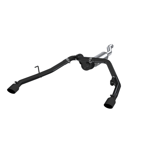 MBRP 2.5" Cat Back, Dual Rear Exit, Black Coated Jeep Gladiator 3.6L 2020-2023 MBRP 2.5" Cat Back, Dual Rear Exit, Black Coated Jeep Gladiator 3.6L 2020-2023