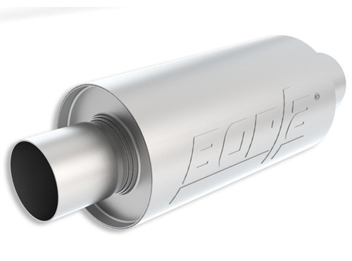 Borla Center/Center S-Type - 2.5" Center-Center 10" X 5" Round - Specialty Muffler. Universal Part. Reversible Desgin For Installation Flexibility. Borla Center/Center S-Type - 2.5" Center-Center 10" X 5" Round - Specialty Muffler. Universal Part. Reversible Desgin For Installation Flexibility.