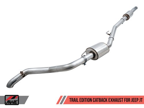 AWE Trail Edition Catback Exhaust 2020-2022 Jeep JT 3.6L AWE Trail Edition Catback Exhaust 2020-2022 Jeep JT 3.6L