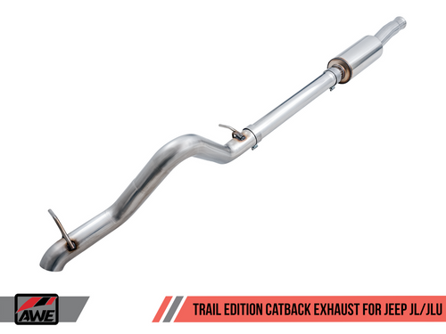 AWE Trail Edition Catback Exhaust 2018+ Jeep JL/JLU 3.6L AWE Trail Edition Catback Exhaust 2018+ Jeep JL/JLU 3.6L