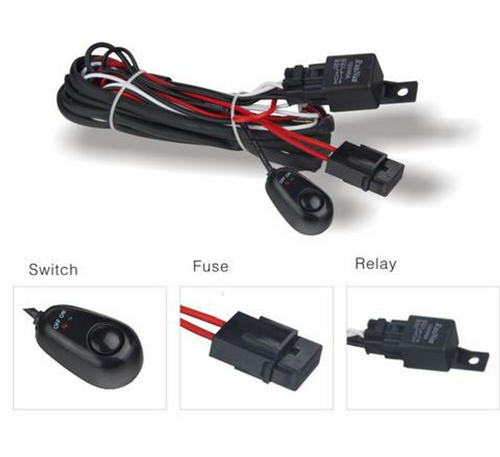 DV8 Offroad Wiring Harness W/Relay And Switch DV8 Offroad Wiring Harness W/Relay And Switch