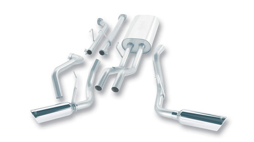 Borla 2.25" Cat-Back Exhaust 2007-2008 Toyota Tundra 5.7l V8, S-Type Series -140238 Borla 2.25" Cat-Back Exhaust 2007-2008 Toyota Tundra 5.7l V8, S-Type Series -140238