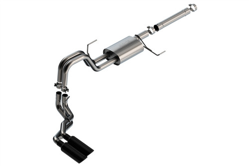 Borla S-Type Cat-Back Exhaust System 2021-2022 Ford F-150 3.5L V6 PowerBoost Auto Trans 2 & 4 Wheel Drive 4 Door Crew Cab Short Bed 145.4" Wheelbase. Add Adapter 60556 Crew Cab w/ St&ard Bed 157.2" Wheelbase - 140904BC Borla S-Type Cat-Back Exhaust System 2021-2022 Ford F-150 3.5L V6 PowerBoost Auto Trans 2 & 4 Wheel Drive 4 Door Crew Cab Short Bed 145.4" Wheelbase. Add Adapter 60556 Crew Cab w/ St&ard Bed 157.2" Wheelbase - 140904BC