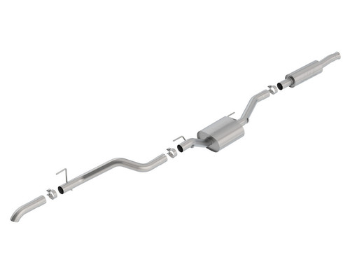 Borla 2.75" Cat-Back Exhaust 2020-2022 Jeep Gladiator 3.6l V6, S-Type Series -140809 Borla 2.75" Cat-Back Exhaust 2020-2022 Jeep Gladiator 3.6l V6, S-Type Series -140809