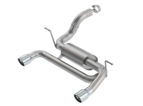 Borla 2.75" Into Muffler Dual 2.5" Out Axle-Back Exhaust 2018-2023 Jeep Wrangler Jl/ Jlu 2.0l 4 Cyl. Turbo, S-Type Series -11963 Borla 2.75" Into Muffler Dual 2.5" Out Axle-Back Exhaust 2018-2023 Jeep Wrangler Jl/ Jlu 2.0l 4 Cyl. Turbo, S-Type Series -11963
