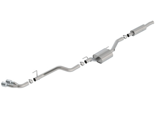 Borla 2.75" Cat-Back Exhaust 2020-2022 Jeep Gladiator 3.6l V6 S-Type Series -140812 Borla 2.75" Cat-Back Exhaust 2020-2022 Jeep Gladiator 3.6l V6 S-Type Series -140812