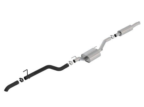 Borla 2.75" Cat-Back Exhaust 2020-2022 Jeep Gladiator 3.6l V6, S-Type Series -140809cb Borla 2.75" Cat-Back Exhaust 2020-2022 Jeep Gladiator 3.6l V6, S-Type Series -140809cb