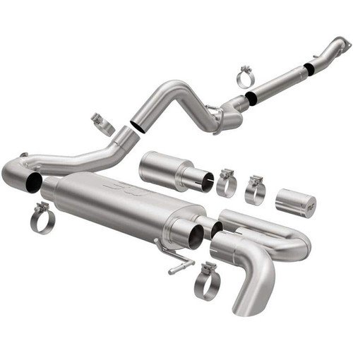 Magnaflow 3" Ford Bronco 2021 2.7L Overland Series Stainless Cat-Back System Magnaflow 3" Ford Bronco 2021 2.7L Overland Series Stainless Cat-Back System