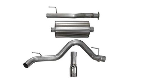 Corsa 3" Cat-Back Single Side Exit w/ Single 4" Black Straight Cut Tip Sport Sound 2016-2023 Tacoma 3.5L Corsa 3" Cat-Back Single Side Exit w/ Single 4" Black Straight Cut Tip Sport Sound 2016-2023 Tacoma 3.5L